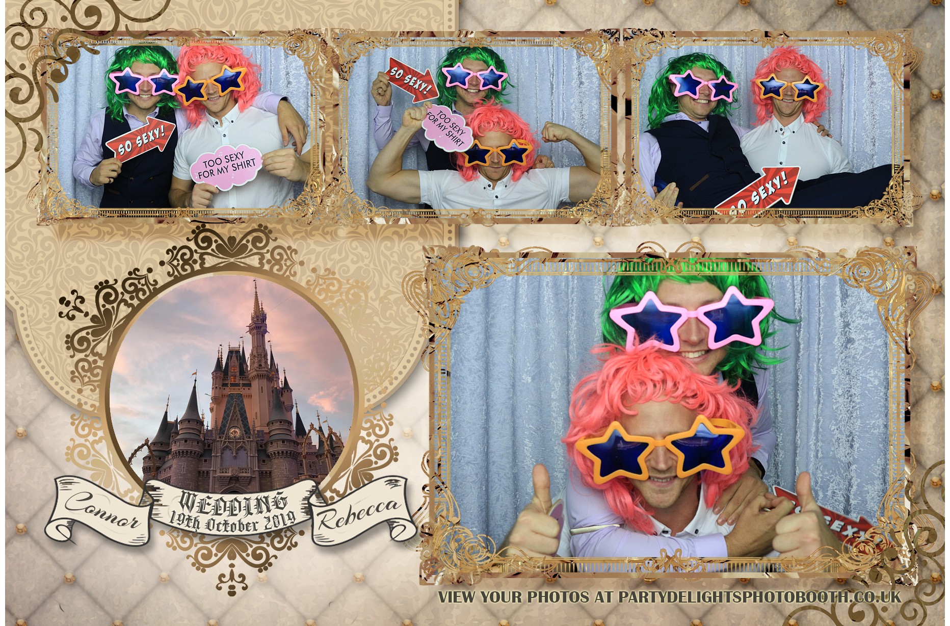 Connor and Rebecca’s Wedding - Prints | View more photos from the event at gallery.partydelightsphotobooth.co.uk/u/PartyDelightsPhotoBooth/Connor-and-Rebecca’s-Wedding-Prints